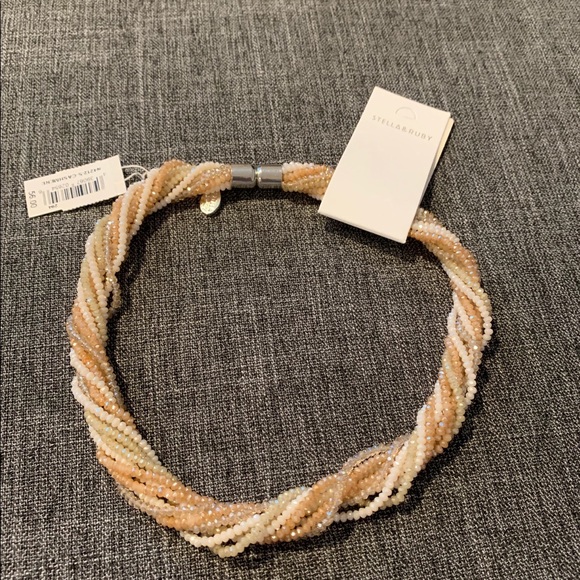 Stella and Ruby Multi Strand Beaded Necklace - Picture 3 of 4